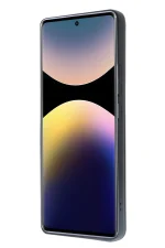 Newface Xiaomi Redmi Note 14 Pro 5G Kılıf Sara Kartvizitli Deri Kılıf - Lacivert - Görsel 3