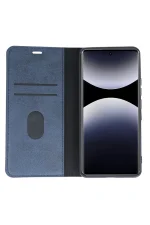 Newface Xiaomi Redmi Note 14 Pro 5G Kılıf Trend S Plus Kapaklı Kılıf - Kırmızı - Görsel 4