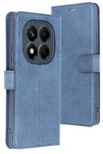 Newface Xiaomi Redmi Note 14 Pro 5G Kılıf Trend S Plus Kapaklı Kılıf - Lacivert