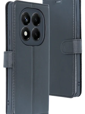 Newface Xiaomi Redmi Note 14 Pro 5G Kılıf Trend S Plus Kapaklı Kılıf - Siyah