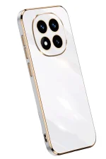 Newface Xiaomi Redmi Note 14 Pro 5G Kılıf Volet Silikon - Beyaz