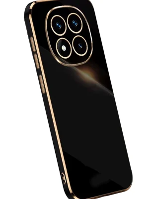 Newface Xiaomi Redmi Note 14 Pro 5G Kılıf Volet Silikon - Siyah