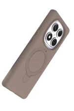 Newface Xiaomi Redmi Note 14 Pro 5G Regal Magsafe Standlı Kapak - Çöl Titanyum - Görsel 4