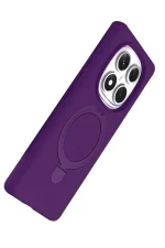 Newface Xiaomi Redmi Note 14 Pro 5G Regal Magsafe Standlı Kapak - Derin Mor - Görsel 4