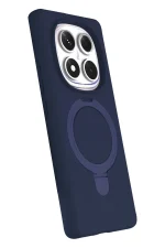 Newface Xiaomi Redmi Note 14 Pro 5G Regal Magsafe Standlı Kapak - Lacivert - Görsel 3