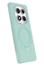 Newface Xiaomi Redmi Note 14 Pro 5G Regal Magsafe Standlı Kapak - Su Yeşili - Görsel 3