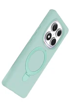 Newface Xiaomi Redmi Note 14 Pro 5G Regal Magsafe Standlı Kapak - Su Yeşili - Görsel 4