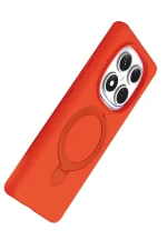 Newface Xiaomi Redmi Note 14 Pro 5G Regal Magsafe Standlı Kapak - Turuncu - Görsel 4