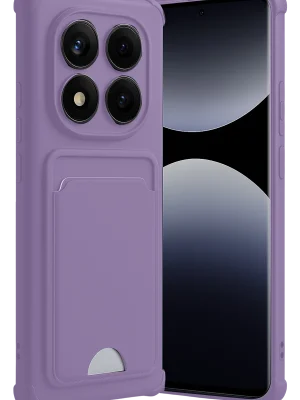 Newface Xiaomi Redmi Note 14 Pro Plus Kelvin Kartvizitli Silikon - Lila