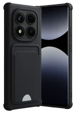 Newface Xiaomi Redmi Note 14 Pro Plus Kelvin Kartvizitli Silikon - Siyah