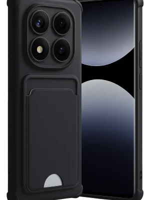 Newface Xiaomi Redmi Note 14 Pro Plus Kelvin Kartvizitli Silikon - Siyah