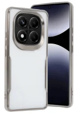 Newface Xiaomi Redmi Note 14 Pro Plus Kılıf Boyi Silikon Kapak - Titan Gri