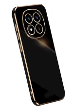 Newface Xiaomi Redmi Note 14 Pro Plus Kılıf Volet Silikon - Siyah