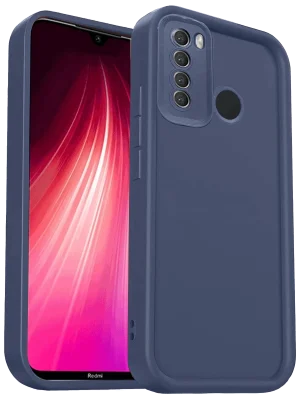 Newface Xiaomi Redmi Note 8 Kılıf Viera Silikon - Lacivert