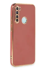 Newface Xiaomi Redmi Note 8 Kılıf Volet Silikon - Kırmızı - Görsel 2