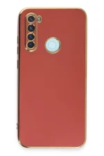 Newface Xiaomi Redmi Note 8 Kılıf Volet Silikon - Kırmızı