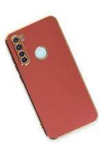 Newface Xiaomi Redmi Note 8 Kılıf Volet Silikon - Kırmızı - Görsel 3