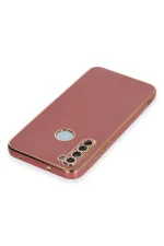 Newface Xiaomi Redmi Note 8 Kılıf Volet Silikon - Kırmızı - Görsel 4