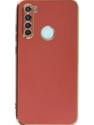 Newface Xiaomi Redmi Note 8 Kılıf Volet Silikon - Kırmızı