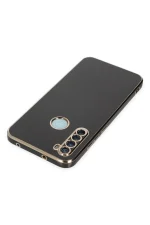 Newface Xiaomi Redmi Note 8 Kılıf Volet Silikon - Siyah - Görsel 4