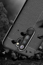 Newface Xiaomi Redmi Note 8 Pro Kılıf Auto Focus Kapak - Kırmızı - Görsel 4