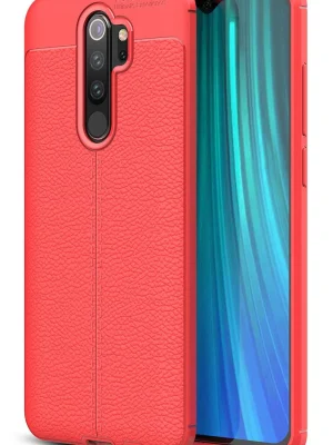 Newface Xiaomi Redmi Note 8 Pro Kılıf Auto Focus Kapak - Kırmızı