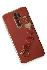 Newface Xiaomi Redmi Note 8 Pro Kılıf Esila Silikon - Kırmızı - Görsel 3