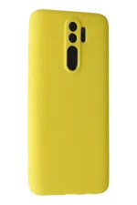 Newface Xiaomi Redmi Note 8 Pro Kılıf First Silikon - Sarı - Görsel 2
