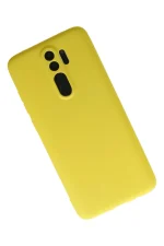 Newface Xiaomi Redmi Note 8 Pro Kılıf First Silikon - Sarı - Görsel 3