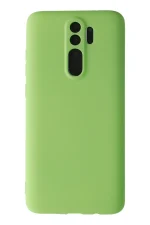 Newface Xiaomi Redmi Note 8 Pro Kılıf First Silikon - Yeşil