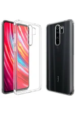 Newface Xiaomi Redmi Note 8 Pro Kılıf Lüx Şeffaf Silikon - Görsel 2