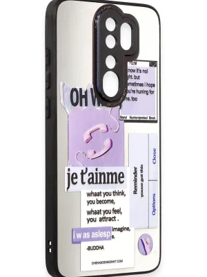 Newface Xiaomi Redmi Note 8 Pro Kılıf Mirror Desenli Kapak - Mirror - 4