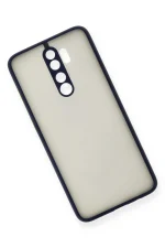 Newface Xiaomi Redmi Note 8 Pro Kılıf Montreal Silikon Kapak - Lacivert - Görsel 3