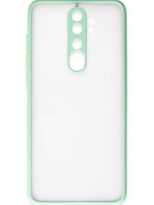 Newface Xiaomi Redmi Note 8 Pro Kılıf Montreal Silikon Kapak - Turkuaz