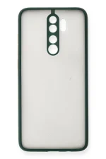 Newface Xiaomi Redmi Note 8 Pro Kılıf Montreal Silikon Kapak - Yeşil - Görsel 2