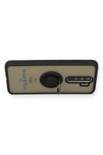 Newface Xiaomi Redmi Note 8 Pro Kılıf Montreal Yüzüklü Silikon Kapak - Siyah - Görsel 3