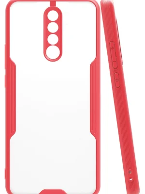 Newface Xiaomi Redmi Note 8 Pro Kılıf Platin Silikon - Pembe