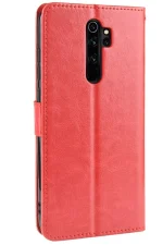 Newface Xiaomi Redmi Note 8 Pro Kılıf Trend S Plus Kapaklı Kılıf - Kırmızı - Görsel 2