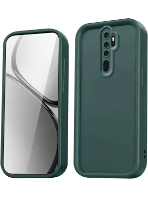 Newface Xiaomi Redmi Note 8 Pro Kılıf Viera Silikon - Koyu Yeşil