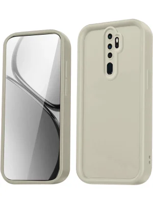 Newface Xiaomi Redmi Note 8 Pro Kılıf Viera Silikon - Krem