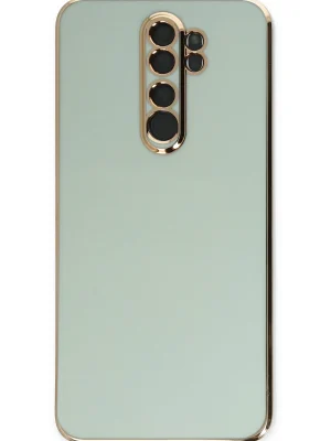 Newface Xiaomi Redmi Note 8 Pro Kılıf Volet Silikon - Açık Yeşil