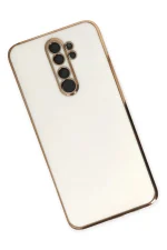 Newface Xiaomi Redmi Note 8 Pro Kılıf Volet Silikon - Beyaz - Görsel 2