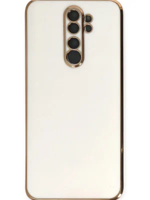 Newface Xiaomi Redmi Note 8 Pro Kılıf Volet Silikon - Beyaz