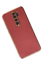 Newface Xiaomi Redmi Note 8 Pro Kılıf Volet Silikon - Kırmızı - Görsel 2