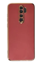 Newface Xiaomi Redmi Note 8 Pro Kılıf Volet Silikon - Kırmızı
