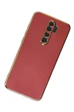 Newface Xiaomi Redmi Note 8 Pro Kılıf Volet Silikon - Kırmızı - Görsel 3
