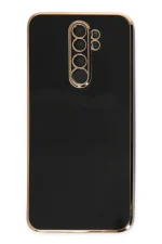 Newface Xiaomi Redmi Note 8 Pro Kılıf Volet Silikon - Siyah