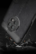 Newface Xiaomi Redmi Note 9 5G Kılıf Auto Focus Kapak - Kırmızı - Görsel 2