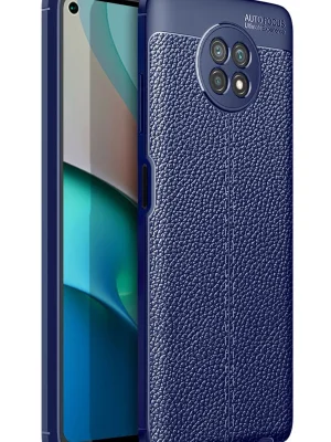 Newface Xiaomi Redmi Note 9 5G Kılıf Auto Focus Kapak - Lacivert