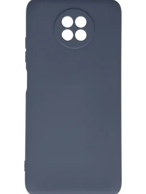 Newface Xiaomi Redmi Note 9 5G Kılıf Nano içi Kadife Silikon - Gri